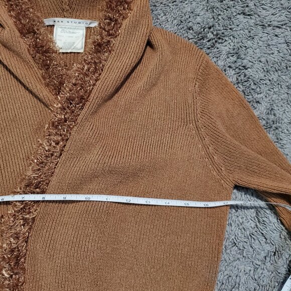 Vintage 90s Y2K Max Studio Knitwear Raven Disney Channel Belted Cardigan - Small - Picture 4 of 9